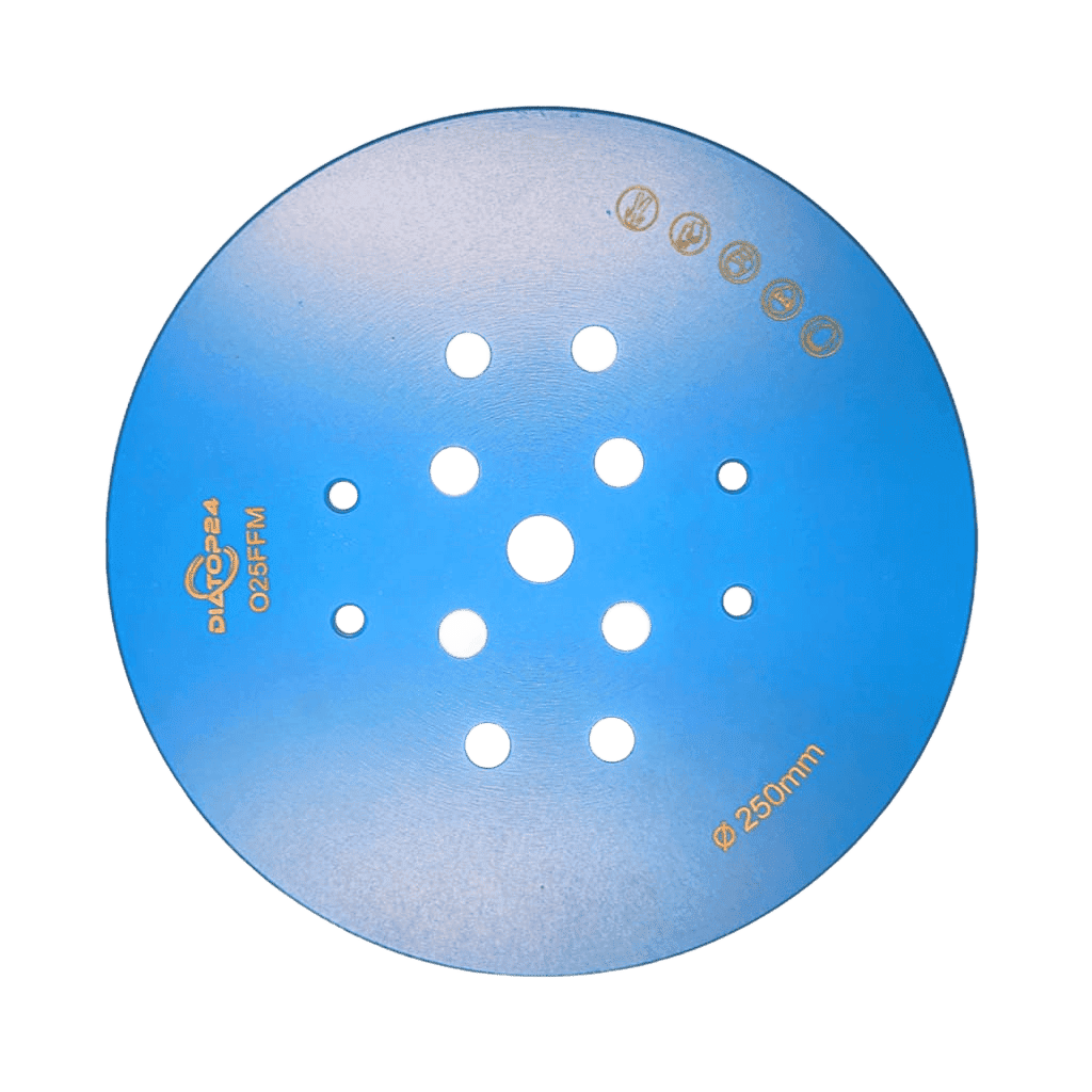 Topfscheibe FFM 250mm Korn 18 für Blastrac/Krebs