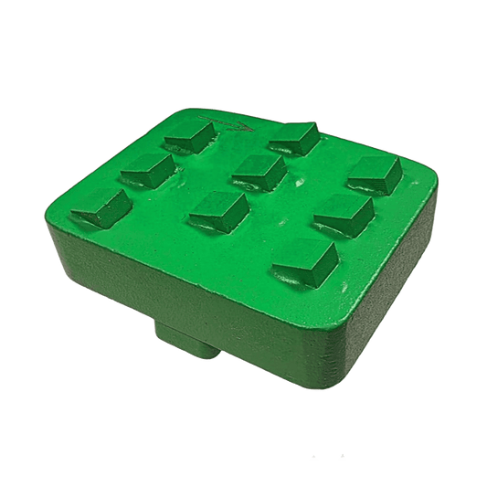 Schleifsegment R 9xPKD 0xStütz für Scanmaskin / Wolff (9 Stk.)