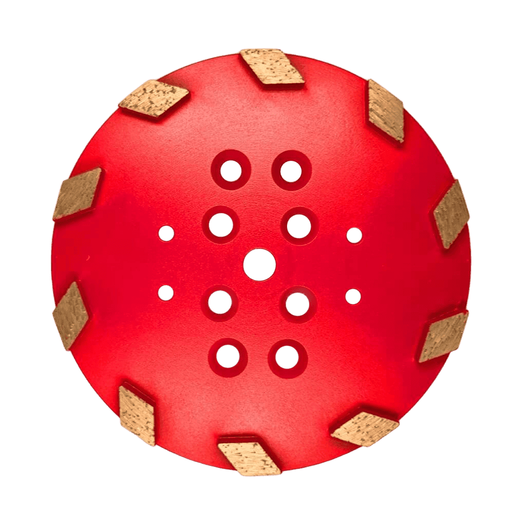 Topfscheibe FFS 250mm Korn 18 für Blastrac/Krebs