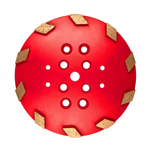 Topfscheibe FFS 250mm Korn 18 für Blastrac/Krebs