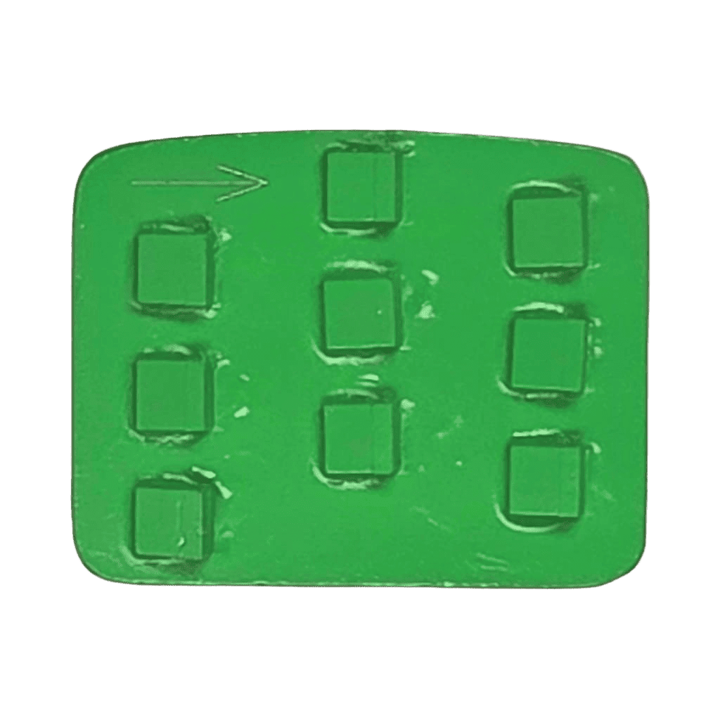 Schleifsegment R 9xPKD 0xStütz für Scanmaskin / Wolff (9 Stk.)