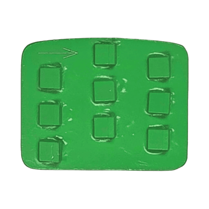 Schleifsegment R 9xPKD 0xStütz für Scanmaskin / Wolff (9 Stk.)